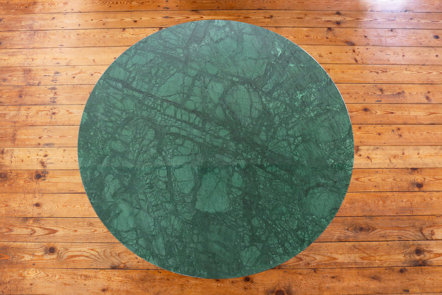 Tulip tafel "Verde Alpi" marmer 120cm