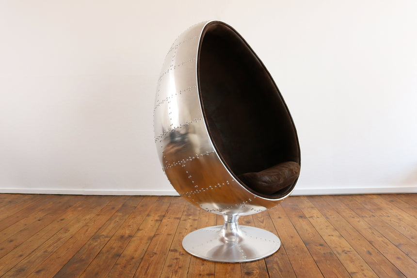 Egg chair aluminium