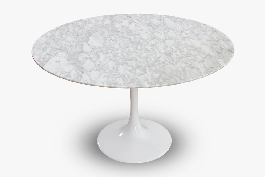 Tulip tafel "Carrara" marmer 120cm